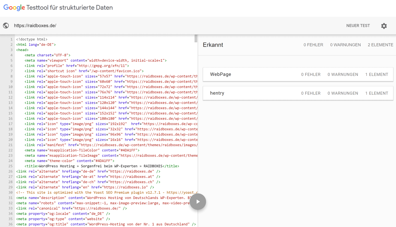 Strukturerade data