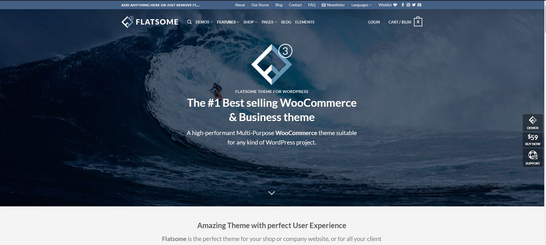 Tema WordPress Flatsome